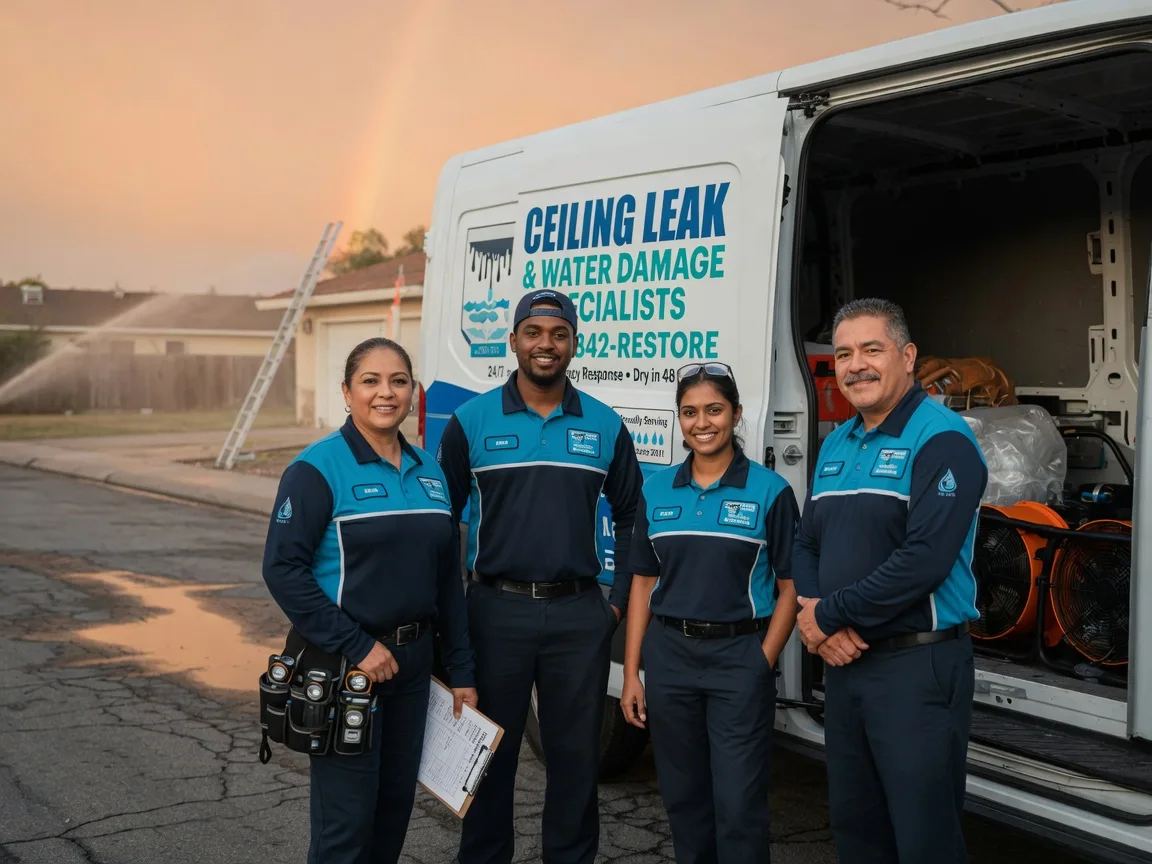Ceiling Leak Cleanup company in Burtonsville, MD
